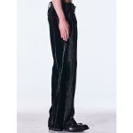 画像3: 【2026AW先行予約】kiryuyrik キリュウキリュウ / TOGE Velvet Wide Slacks (2色展開) (3)
