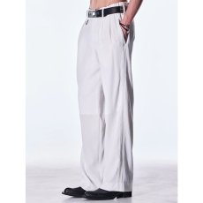 画像13: 【2026AW先行予約】kiryuyrik キリュウキリュウ / Back Satin Wide Slacks (2色展開) (13)