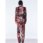 画像9: 【2026AW先行予約】kiryuyrik キリュウキリュウ / Beige Flora Wide Slacks (1色展開) (9)