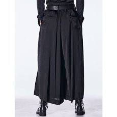 画像5: 【2026AW先行予約】kiryuyrik キリュウキリュウ / Vintage Satin Wide Tuck Slacks (1色展開) (5)