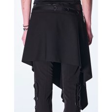 画像4: 【2026AW先行予約】kiryuyrik キリュウキリュウ / PE Gabardine Hip Hung Muffler (1色展開) (4)