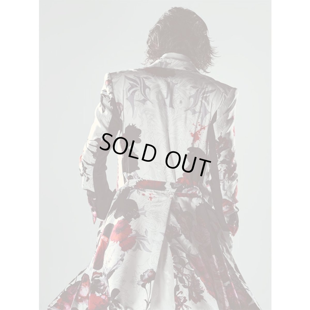画像24: 【2026AW先行予約】kiryuyrik キリュウキリュウ / Goth Flora Suede Satin Flare Jacket (2色展開) (24)