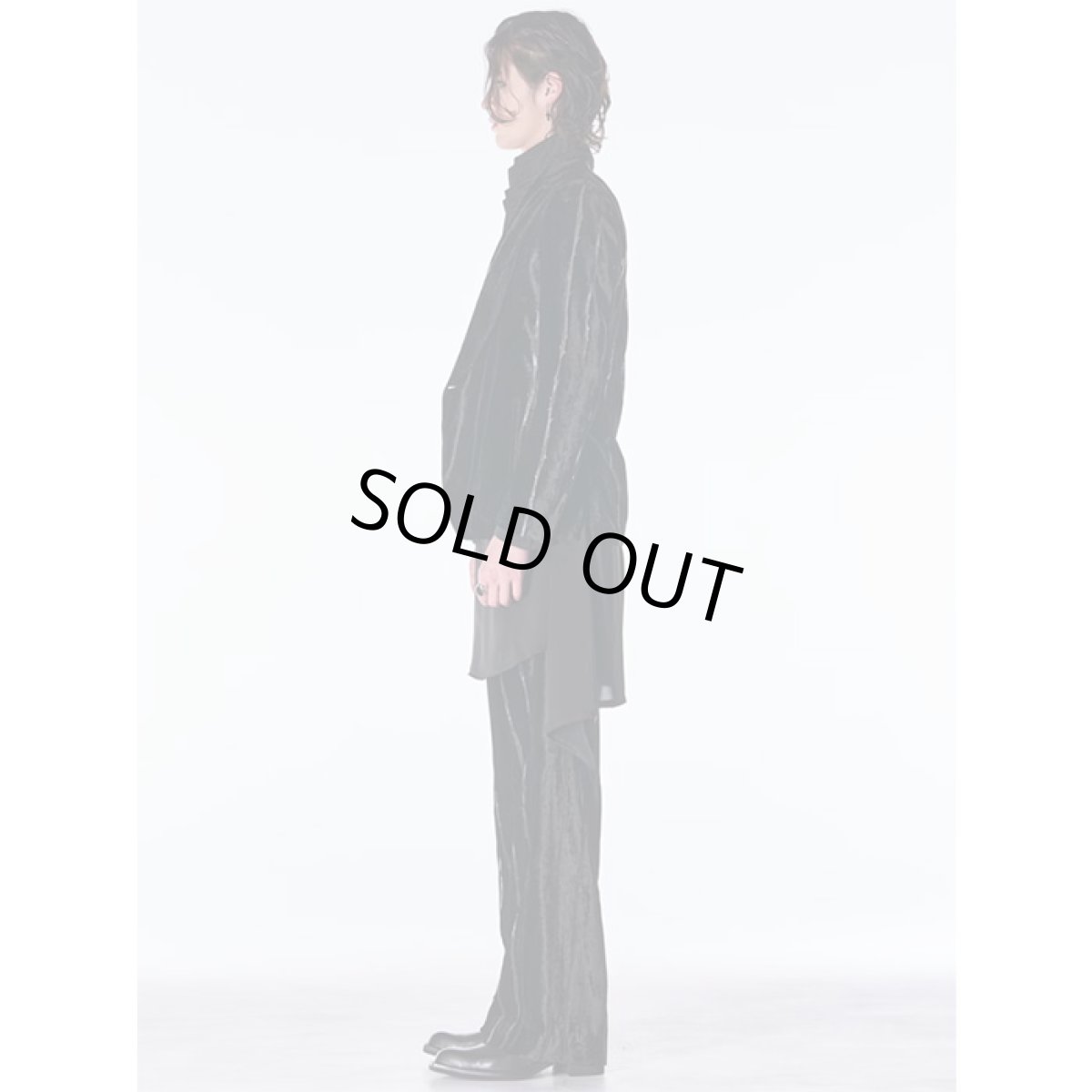 画像8: 【2026AW先行予約】kiryuyrik キリュウキリュウ / TOGE Velvet Wide Slacks (2色展開) (8)