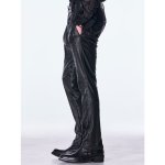 画像3: 【2026AW先行予約】kiryuyrik キリュウキリュウ / Cross Dot Fleece Boots Cut Slacks (1色展開) (3)