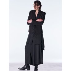 画像6: 【2026AW先行予約】kiryuyrik キリュウキリュウ / Vintage Satin Wide Tuck Slacks (1色展開) (6)