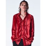 画像6: 【2026AW先行予約】kiryuyrik キリュウキリュウ / TOGE Velvet Shirt (2色展開) (6)