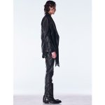 画像4: 【2026AW先行予約】kiryuyrik キリュウキリュウ / Cross Dot Fleece Peaked Jacket (1色展開) (4)