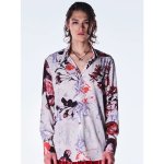 画像5: 【2026AW先行予約】kiryuyrik キリュウキリュウ / Goth Flora Shirt (2色展開) (5)