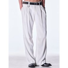 画像12: 【2026AW先行予約】kiryuyrik キリュウキリュウ / Back Satin Wide Slacks (2色展開) (12)