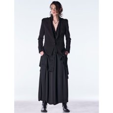画像7: 【2026AW先行予約】kiryuyrik キリュウキリュウ / Vintage Satin Wide Tuck Slacks (1色展開) (7)