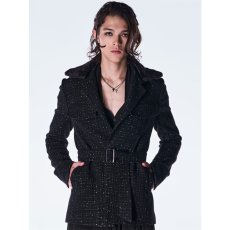 画像3: 【2026AW先行予約】kiryuyrik キリュウキリュウ / Tweed Safari Blouson (1色展開) (3)