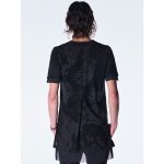 画像3: 【2026AW先行予約】kiryuyrik キリュウキリュウ / Opal Mesh Layered T-Shirt (2色展開) (3)