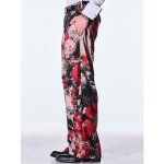 画像2: 【2026AW先行予約】kiryuyrik キリュウキリュウ / Beige Flora Wide Slacks (1色展開) (2)