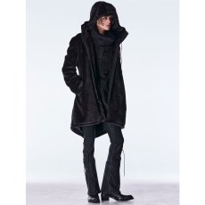 画像2: 【2026AW先行予約】kiryuyrik キリュウキリュウ / Fur Mods Coat (1色展開) (2)