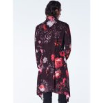 画像4: 【2026AW先行予約】kiryuyrik キリュウキリュウ / Goth Flora Flare Shirt (2色展開) (4)