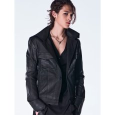 画像2: 【2026AW先行予約】kiryuyrik キリュウキリュウ / Denim Napoleon Blouson (1色展開) (2)