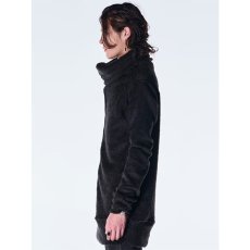 画像3: 【2026AW先行予約】kiryuyrik キリュウキリュウ / Long Shaggy Jersey Loose High Nack Pull Over (1色展開) (3)