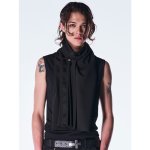 画像5: 【2026AW先行予約】kiryuyrik キリュウキリュウ / PE Gabardine Hip Hung Muffler (1色展開) (5)