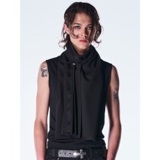 画像5: 【2026AW先行予約】kiryuyrik キリュウキリュウ / PE Gabardine Hip Hung Muffler (1色展開) (5)