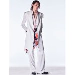 画像17: 【2026AW先行予約】kiryuyrik キリュウキリュウ / Back Satin Wide Slacks (2色展開) (17)