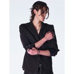 画像4: 【2026AW先行予約】kiryuyrik キリュウキリュウ / PE Gabardine Short Goth Jacket (1色展開) (4)