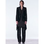 画像5: 【2026AW先行予約】kiryuyrik キリュウキリュウ / TOGE Velvet Peaked Jacket (2色展開) (5)