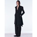 画像6: 【2026AW先行予約】kiryuyrik キリュウキリュウ / Back Satin Wide Slacks (2色展開) (6)