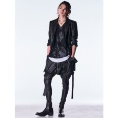 画像2: 【2026AW先行予約】kiryuyrik キリュウキリュウ / Emboss Silley Jersey Layerd Jacket (1色展開) (2)