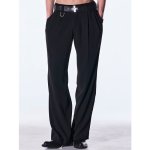 画像2: 【2026AW先行予約】kiryuyrik キリュウキリュウ / Back Satin Wide Slacks (2色展開) (2)