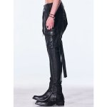 画像4: 【2026AW先行予約】kiryuyrik キリュウキリュウ / High Tension Jersey Coating Saruel Pants (1色展開) (4)