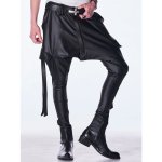 画像4: 【2026AW先行予約】kiryuyrik キリュウキリュウ / Emboss Silley Jersey Saruel Bondage Pants (1色展開) (4)