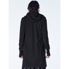 画像5: 【2026AW先行予約】kiryuyrik キリュウキリュウ / Heat Tech BEATENJIKU Wrap Cardigan (1色展開) (5)