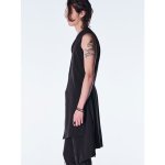 画像3: 【2026AW先行予約】kiryuyrik キリュウキリュウ / PE Gabardine Flare Vest (1色展開) (3)