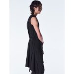 画像2: 【2026AW先行予約】kiryuyrik キリュウキリュウ / PE Gabardine Flare Vest (1色展開) (2)