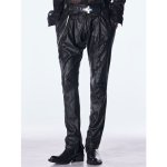 画像2: 【2026AW先行予約】kiryuyrik キリュウキリュウ / Cross Dot Fleece Boots Cut Slacks (1色展開) (2)