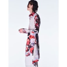 画像10: 【2026AW先行予約】kiryuyrik キリュウキリュウ / Goth Flora Flare Shirt (2色展開) (10)