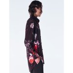 画像2: 【2026AW先行予約】kiryuyrik キリュウキリュウ / Goth Flora Shirt (2色展開) (2)