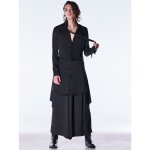 画像8: 【2026AW先行予約】kiryuyrik キリュウキリュウ / Vintage Satin Stand Collar Shirt (1色展開) (8)