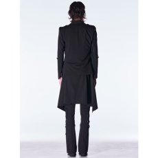 画像8: 【2026AW先行予約】kiryuyrik キリュウキリュウ / PE Gabardine Flare Vest (1色展開) (8)
