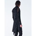 画像2: 【2026AW先行予約】kiryuyrik キリュウキリュウ / Opal Mesh Flare Cardigan (1色展開) (2)