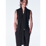 画像6: 【2026AW先行予約】kiryuyrik キリュウキリュウ / PE Gabardine Hip Hung Muffler (1色展開) (6)