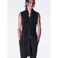画像6: 【2026AW先行予約】kiryuyrik キリュウキリュウ / PE Gabardine Hip Hung Muffler (1色展開) (6)