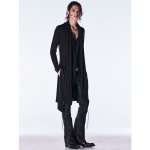 画像12: 【2026AW先行予約】kiryuyrik キリュウキリュウ / High Tension Jersey Lace Up Coating Flare Pants (1色展開) (12)