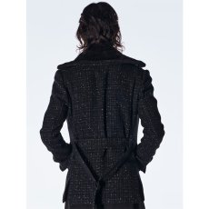 画像5: 【2026AW先行予約】kiryuyrik キリュウキリュウ / Tweed Fur Safari Blouson (1色展開) (5)