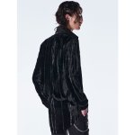 画像2: 【2026AW先行予約】kiryuyrik キリュウキリュウ / TOGE Velvet Shirt (2色展開) (2)