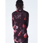 画像4: 【2026AW先行予約】kiryuyrik キリュウキリュウ / Goth Flora Shirt (2色展開) (4)