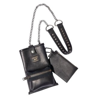 glamb グラム / Leather Multi Pouch (black)の通販－INCENSE(インセンス)
