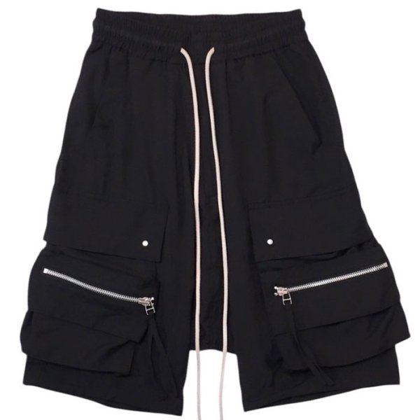A.F ARTEFACT エーエフアーティファクト / CARGO SHORTS (black)の通販