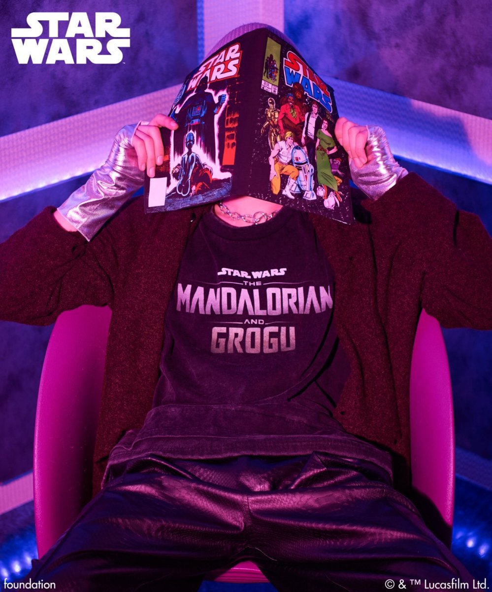 画像16: 【glamb カプセルコレクション先行予約】glamb グラム / STAR WARS/Tri Layered Cutsew (charcoal) (16)