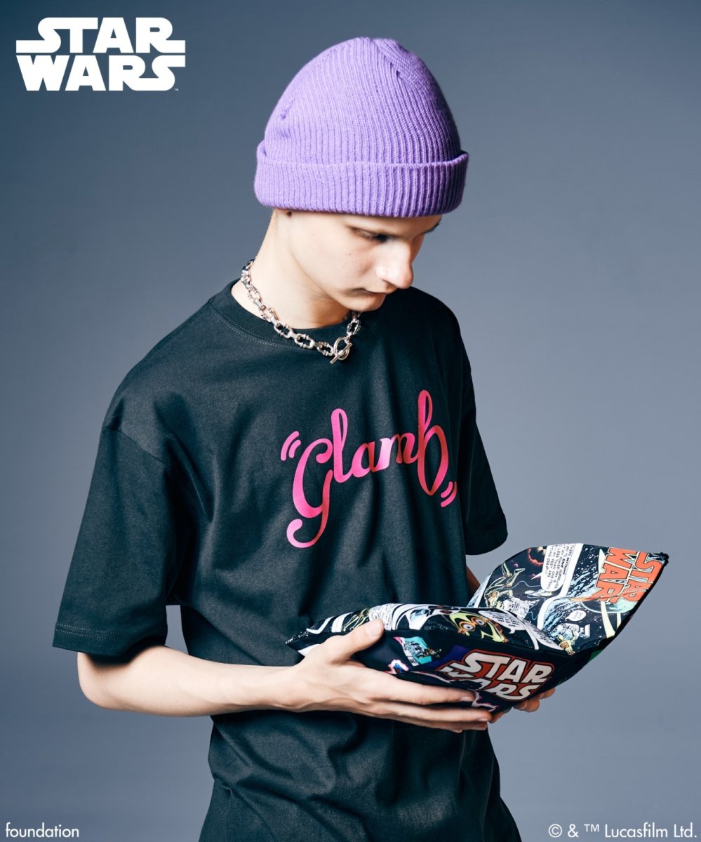 画像17: 【glamb カプセルコレクション先行予約】glamb グラム / STAR WARS/2-Pack Tee (black) (17)